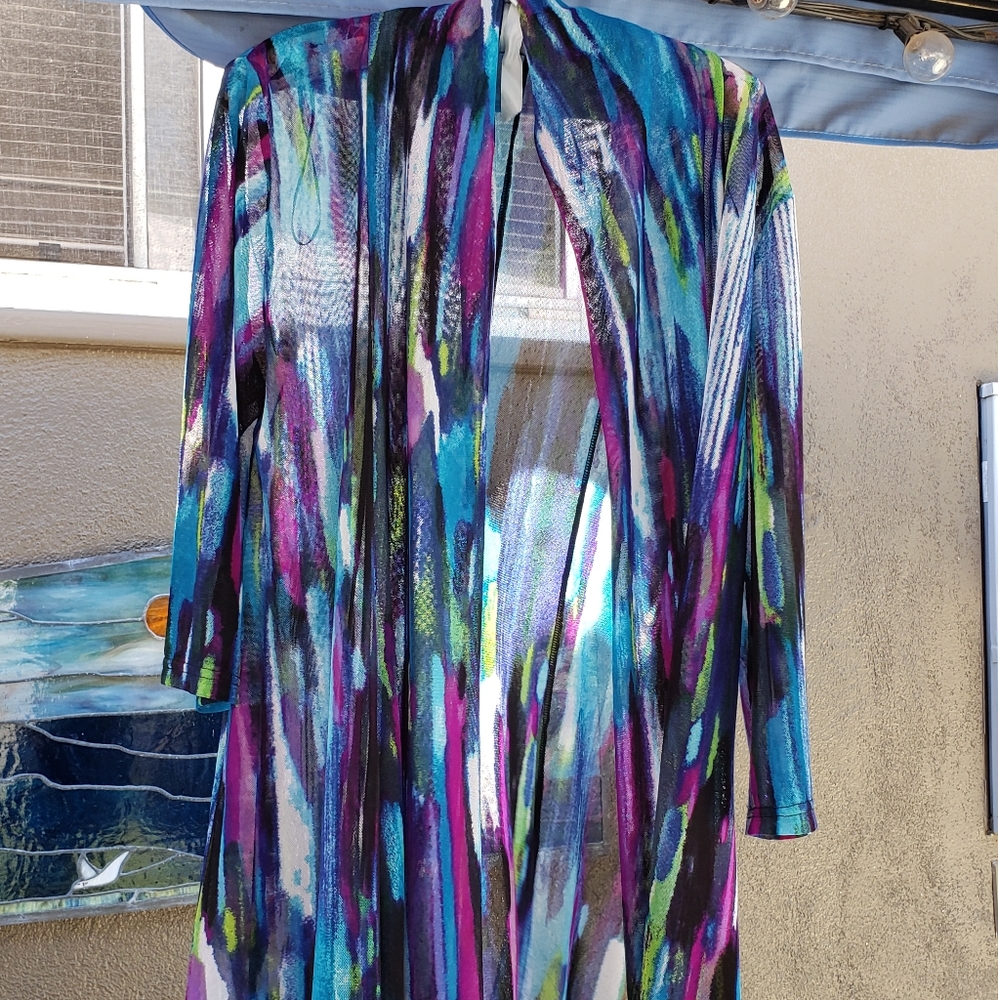 Open cardigan